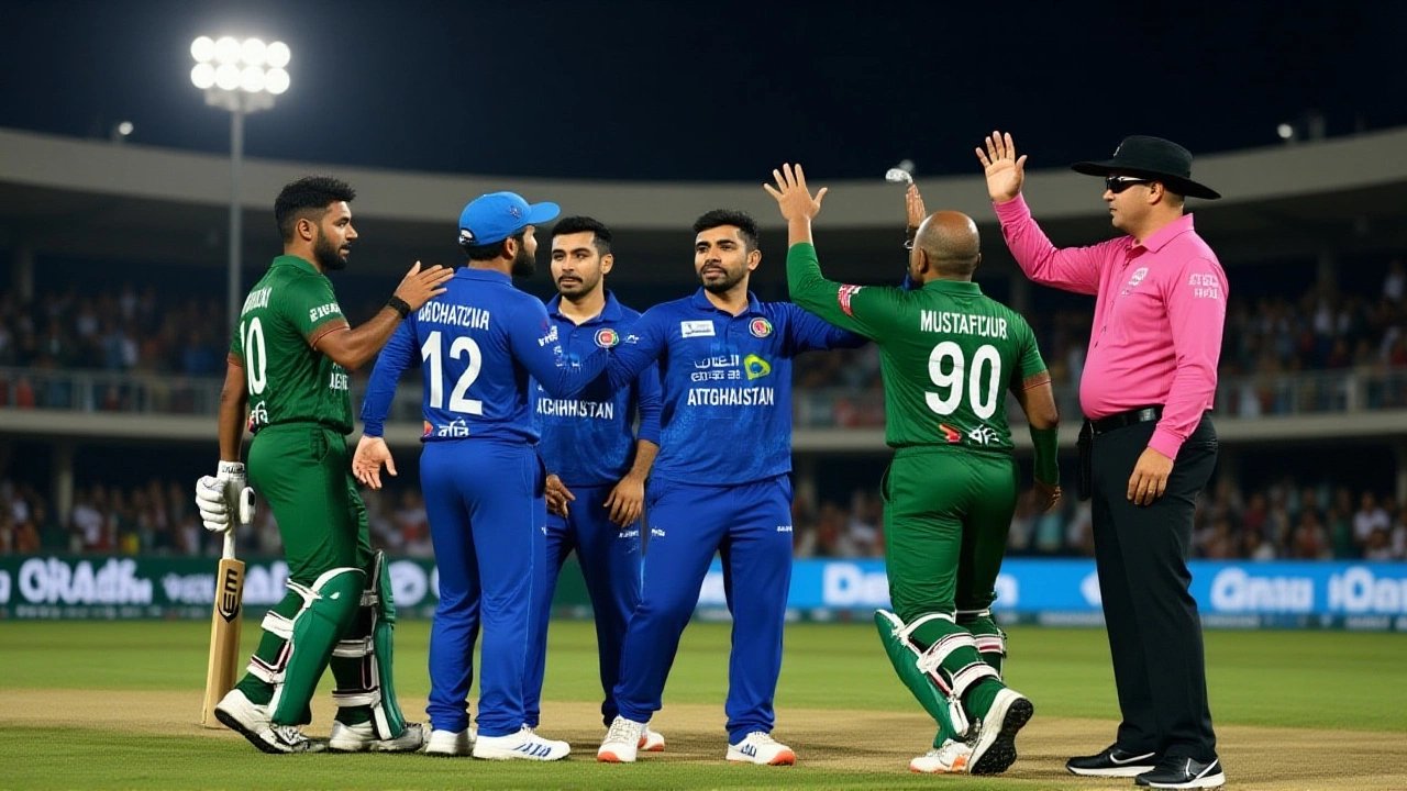 अफ़ग़ानिस्तान ने शारजह़ में 3री ODI से बांग्लादेश को हराया, श्रृंखला 2‑0