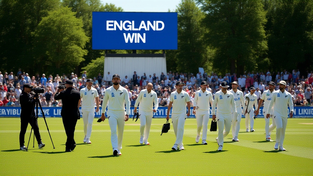 इंग्लैंड ने टेस्ट में टी20 स्टाइल में जीत दर्ज की, न्यूजीलैंड को 12.4 ओवर में हराया